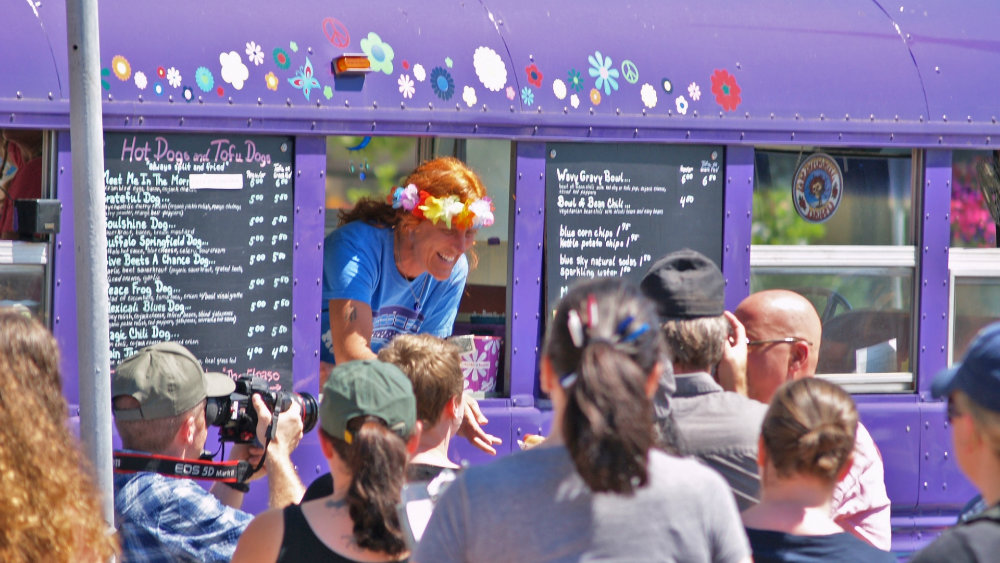 Food trucks at Mears Park